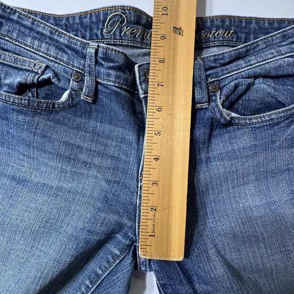 Vintage Gap Low Rise Boot Cut Jeans Womens 8/29 Ankle Med. Wash USA Made Stretch - Picture 9 of 12